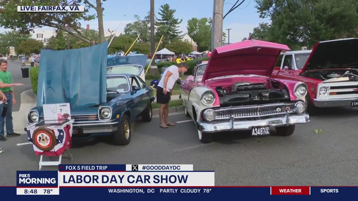 Labor Day Car Show in Fairfax